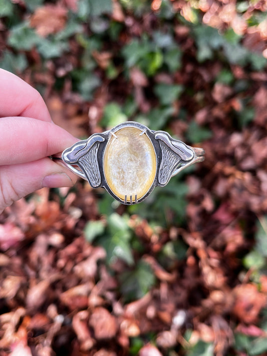 Chanterelle Cuff with Muscovite