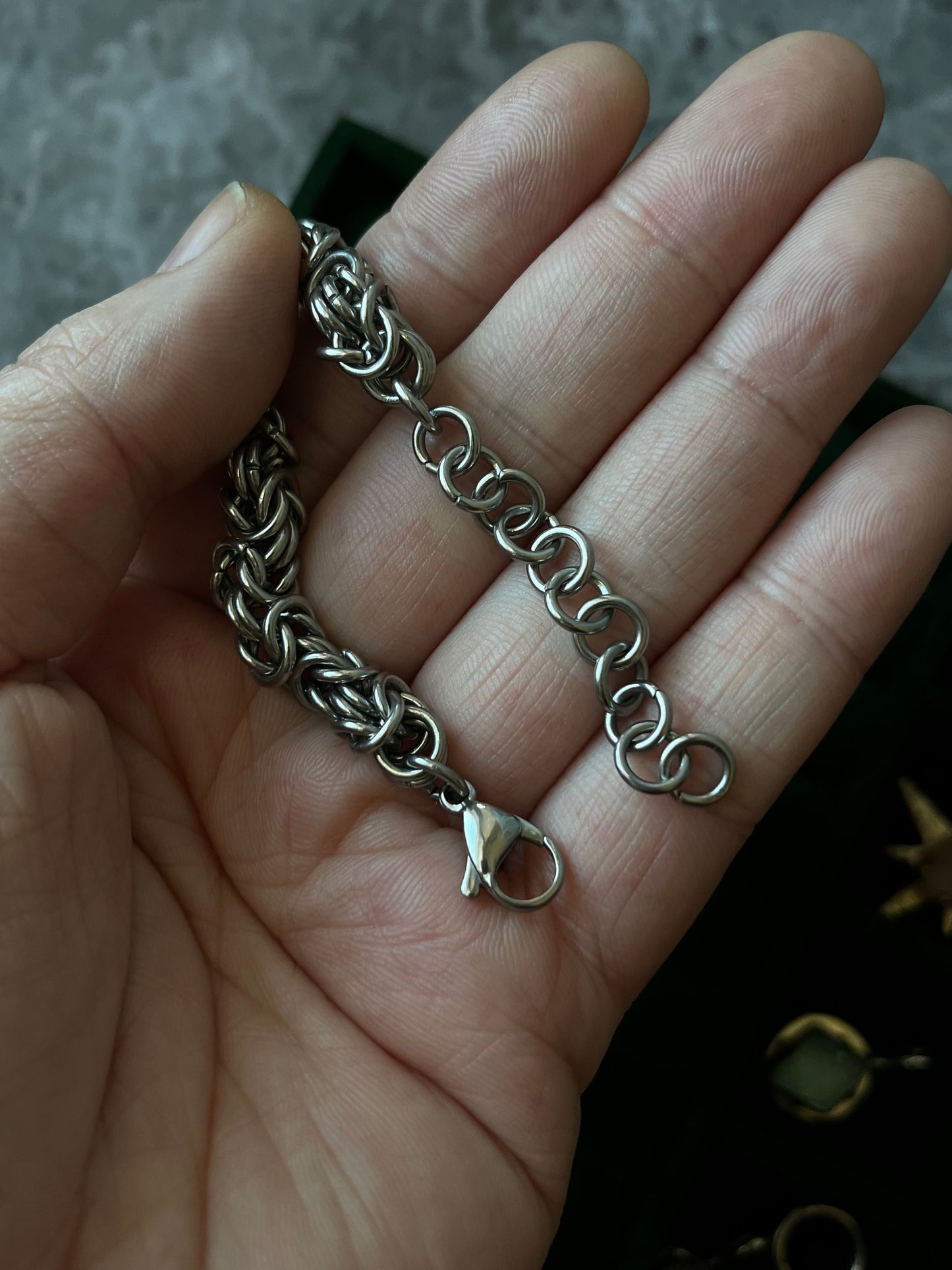 Byzantine Necklace or Bracelet - Stainless Steel