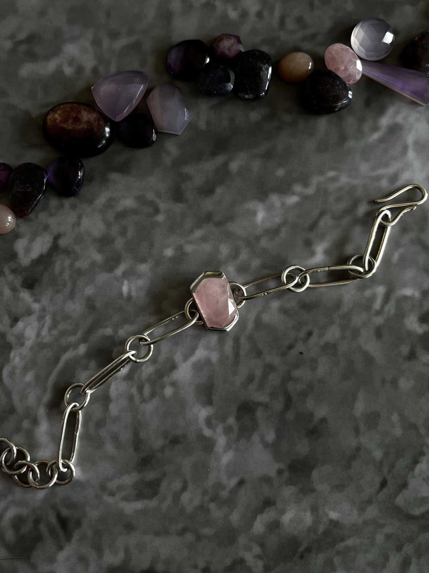 Rose Quartz Bracelet - XS