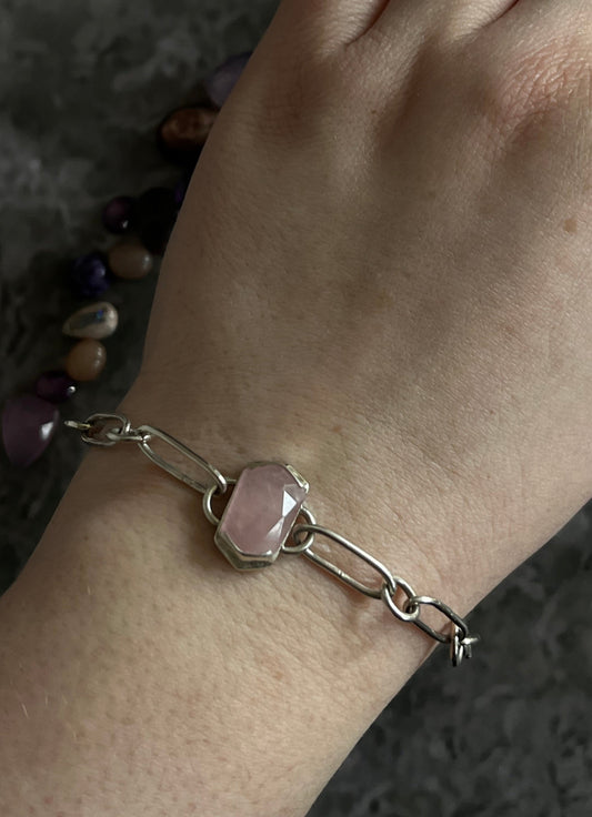 Rose Quartz Bracelet - XS