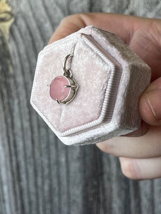 Rose Quartz Charm