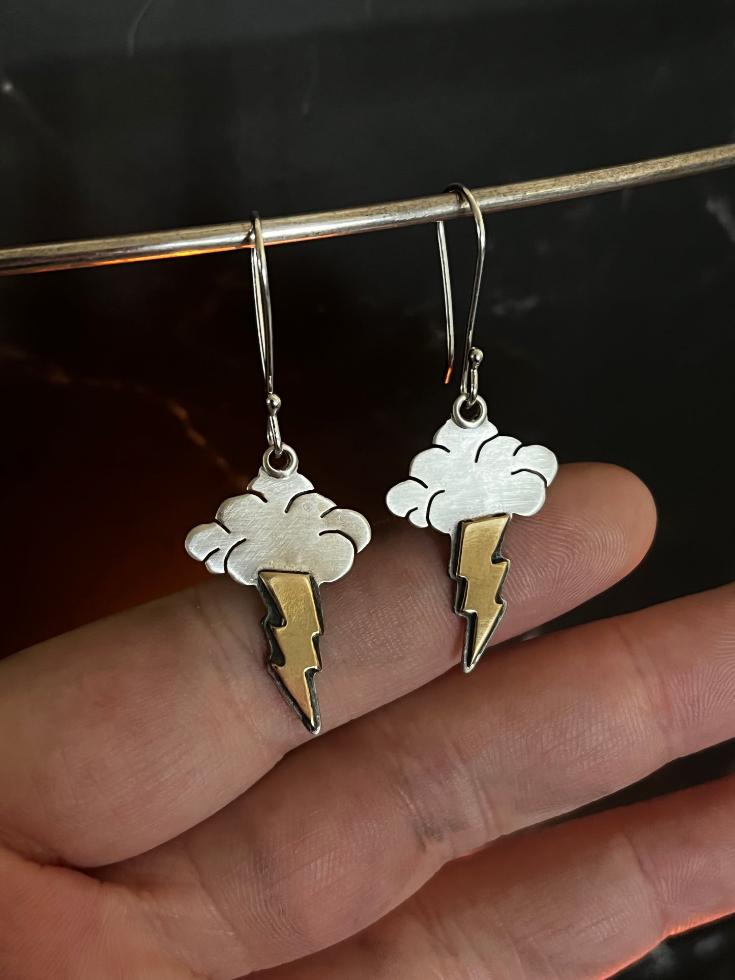 Stormy Cloud Earrings