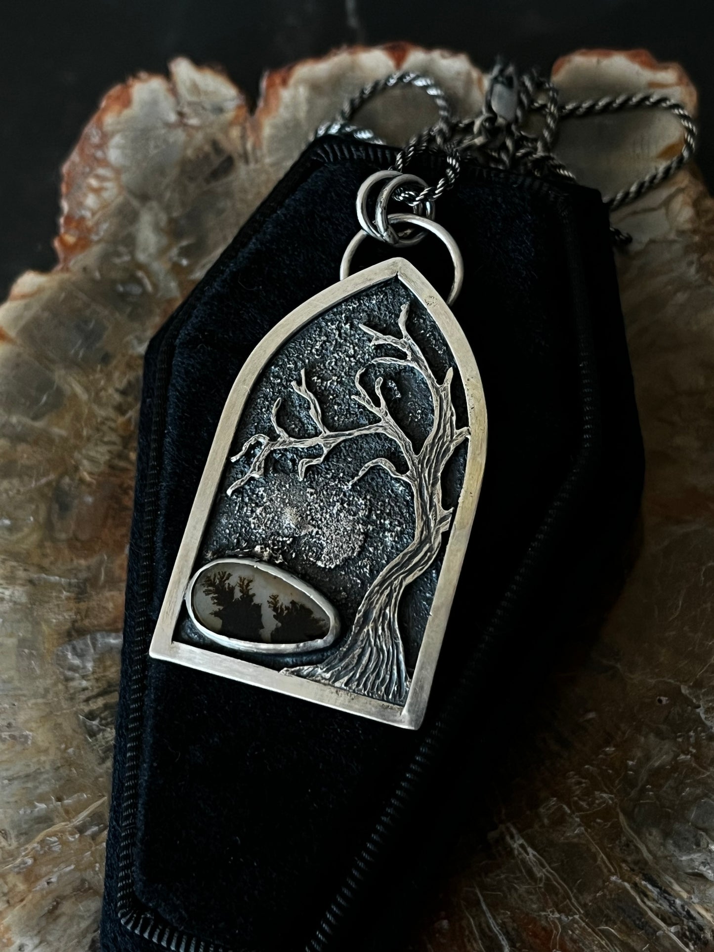 Spooky Tree Necklace